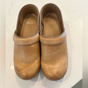 Dansko leather clogs